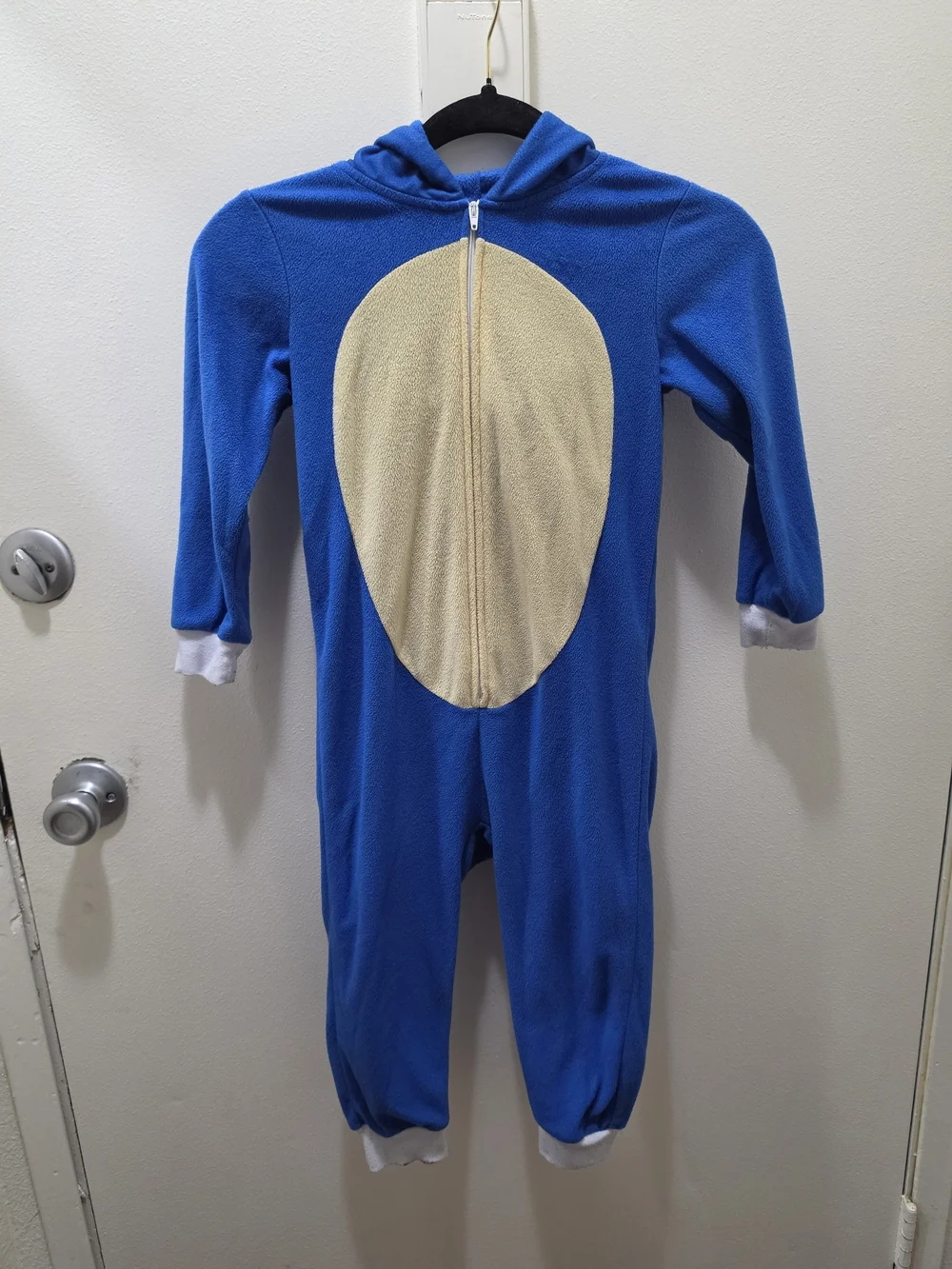 ​Target Boys' Sonic the Hedgehog Union Suit Fleece Onesie Pajamas Size XS 4/5